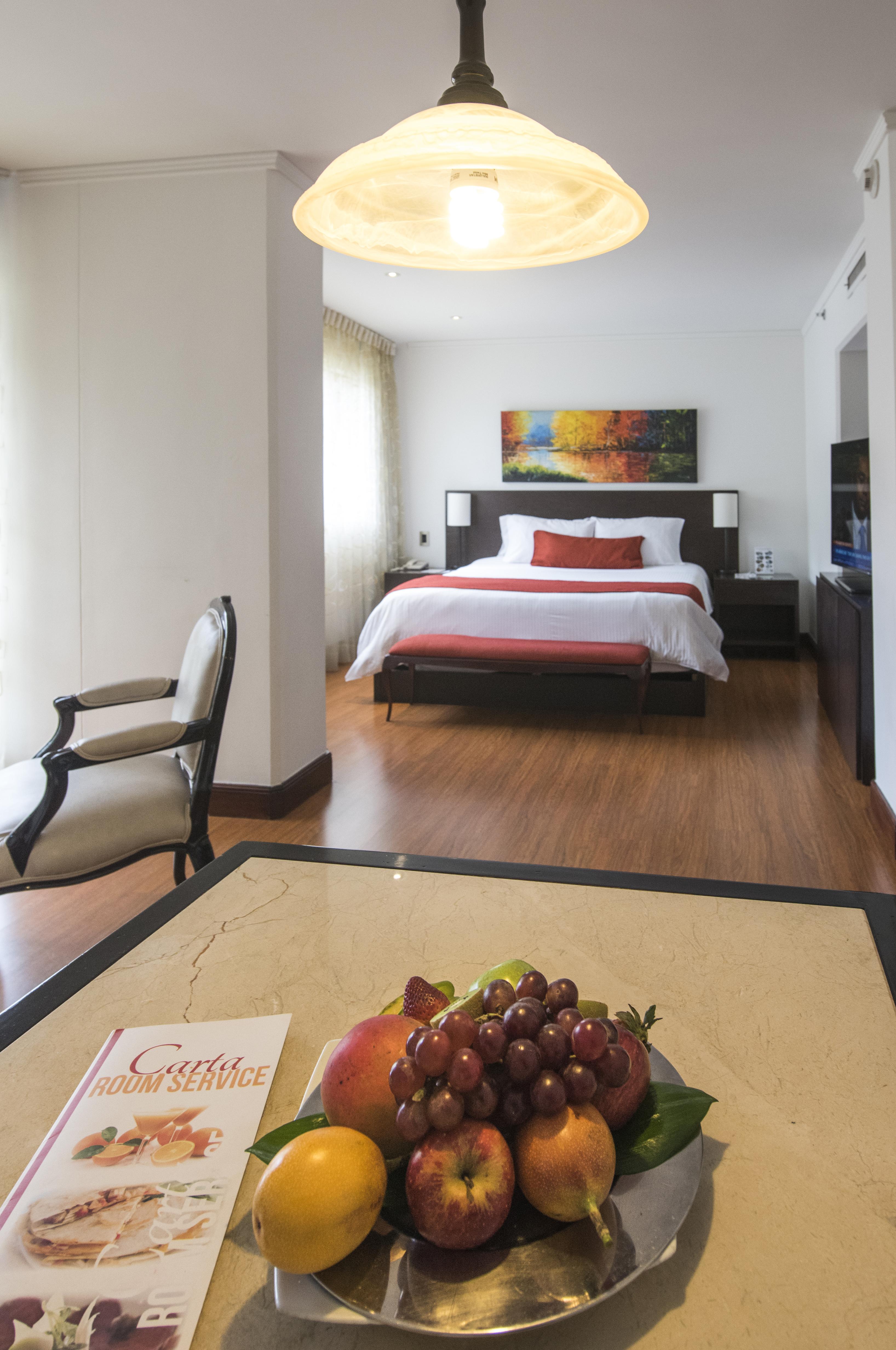 Hotel Dann Carlton Belfort Medellín Kültér fotó A room at the hotel